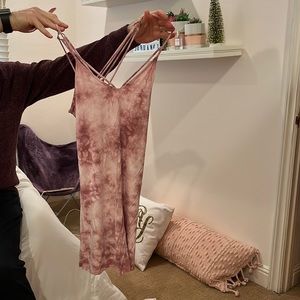 Super cute summer dress with cross back